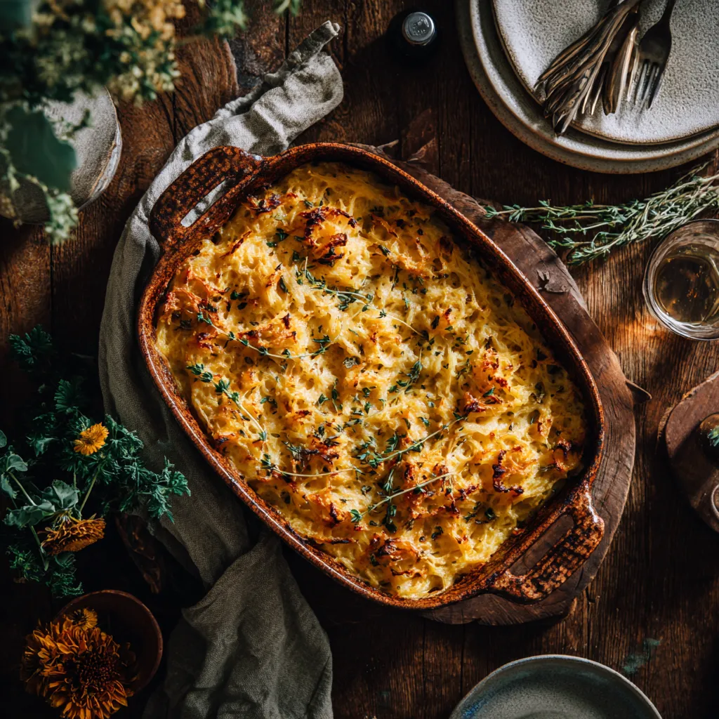 Herbed Spaghetti Squash Gratin