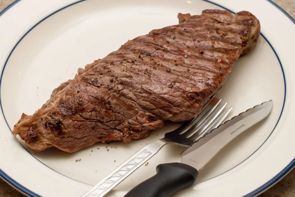 Bobby Flay Flat Iron Steak..