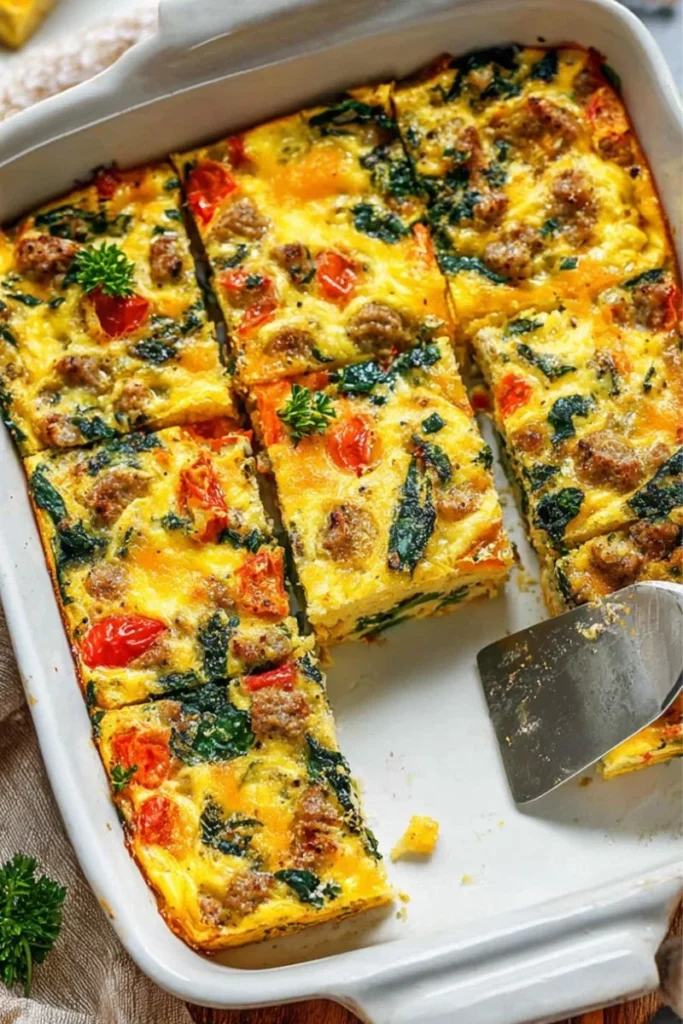Cozy Low Calorie Breakfast Casserole