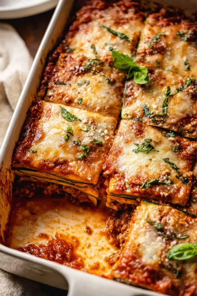 Cozy and Tasty Zucchini Lasagna
