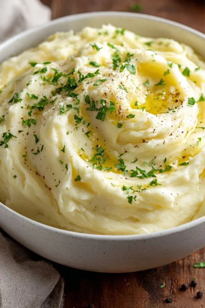 Creamy Low Calorie Mashed Potatoes