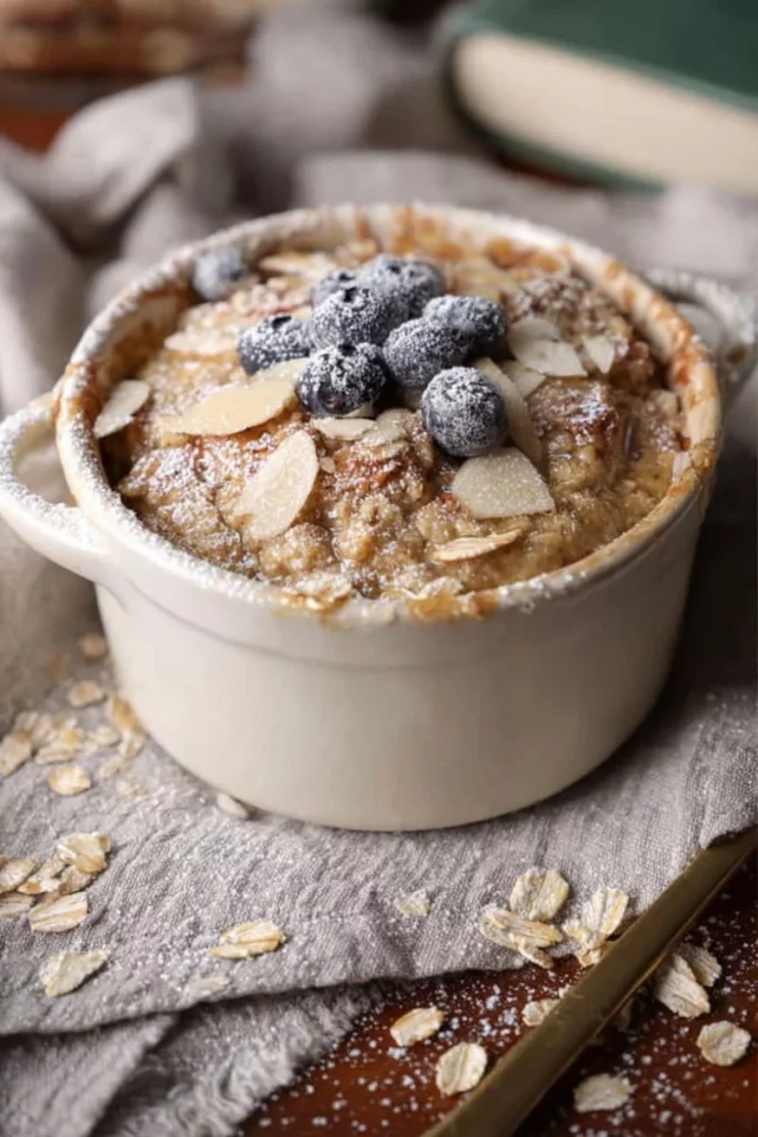Easy Blended Baked Oats