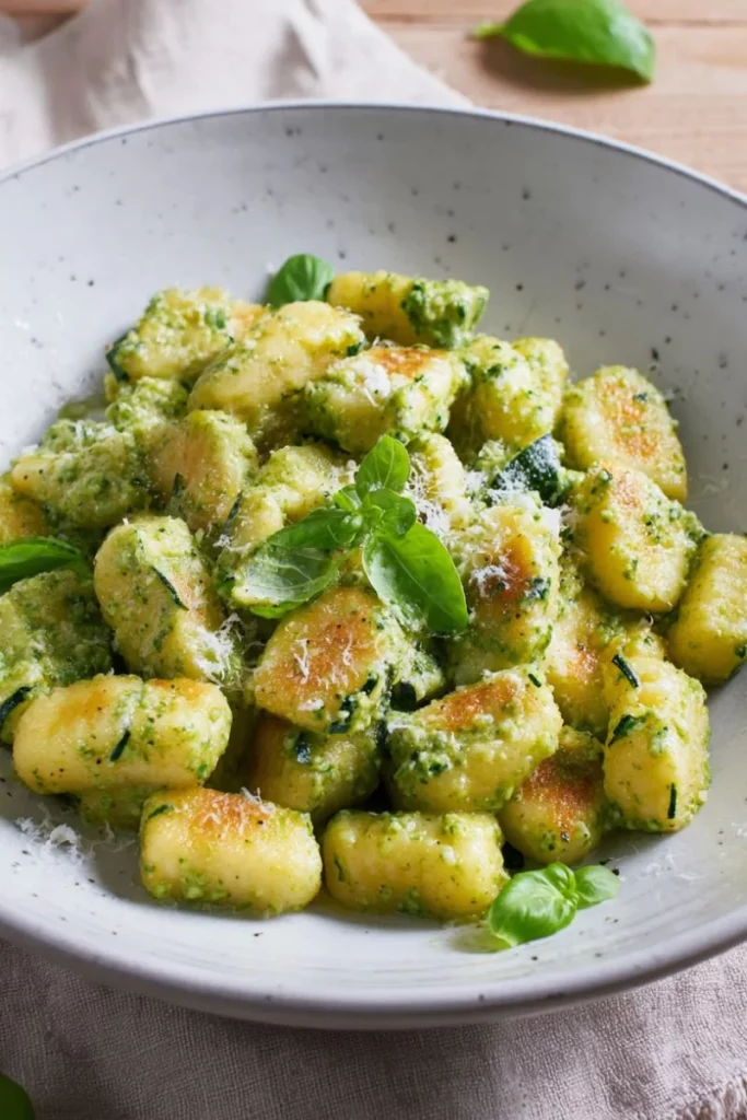 Easy Homemade Zucchini Gnocchi Recipe
