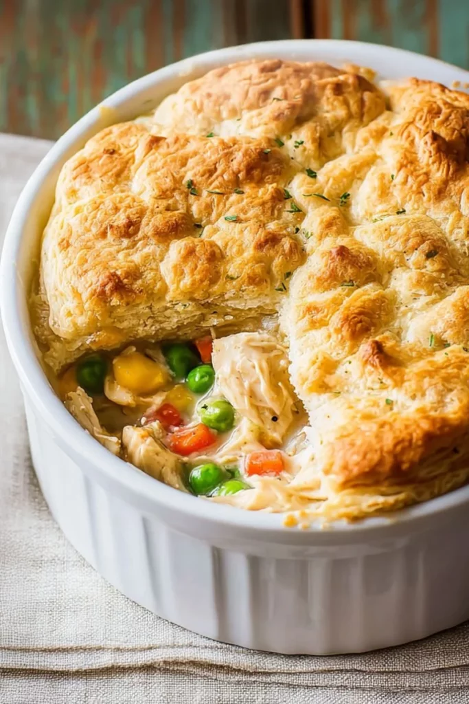 Easy Low Calorie Chicken Pot Pie