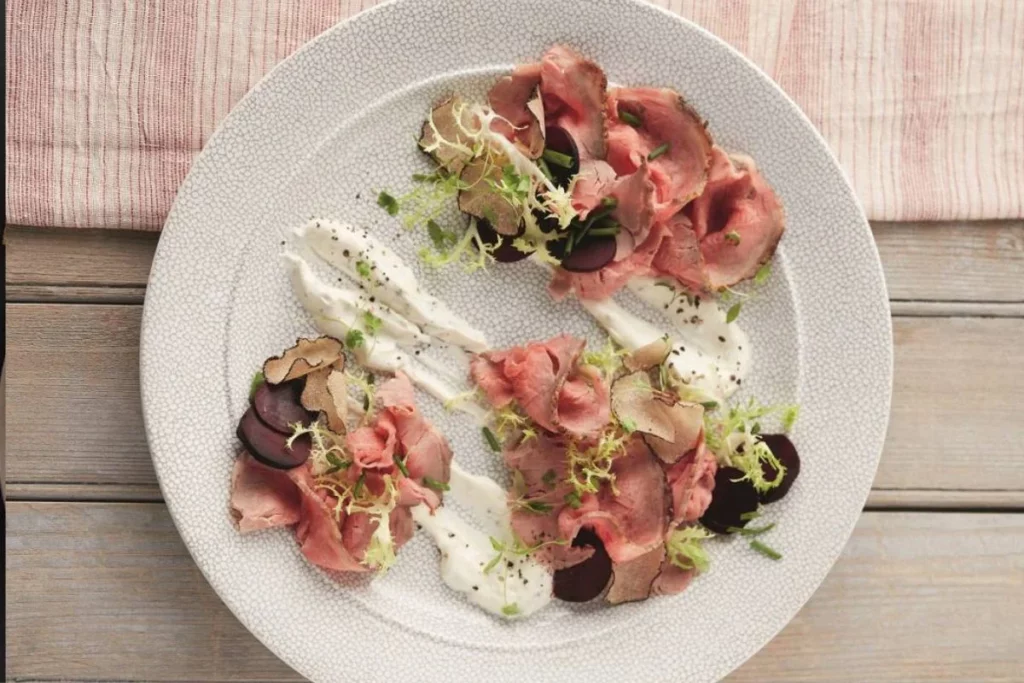 Gordon Ramsay Roast Beef Carpaccio