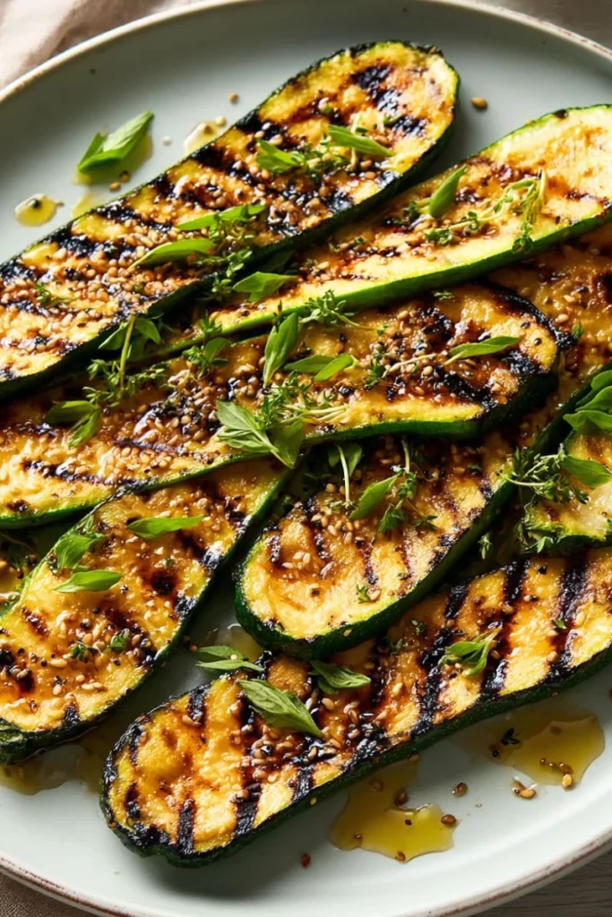 Healthy Grilled Zucchini Recipe