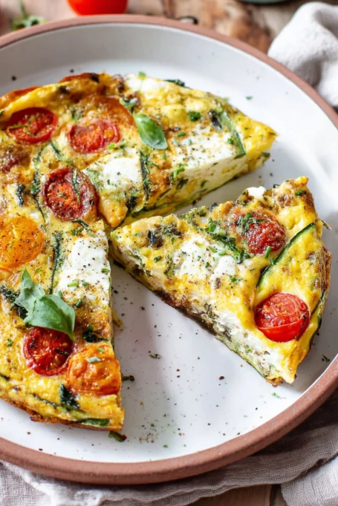 Healthy Zucchini Frittata