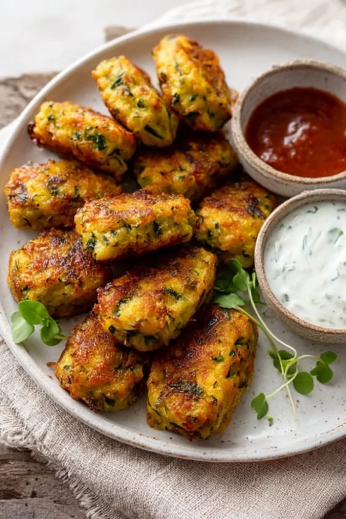 Healthy Zucchini Tots