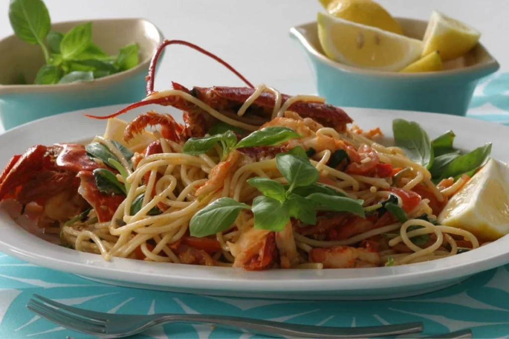 Jamie Oliver Lobster Spaghetti Pasta