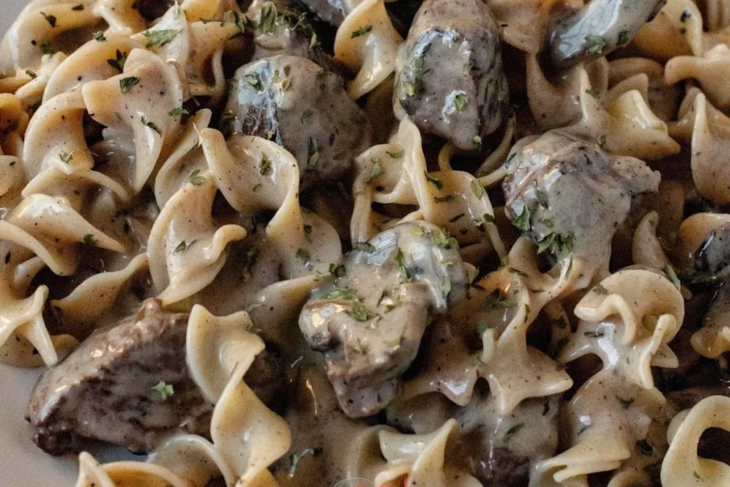 Julia Child’s Beef Stroganoff
