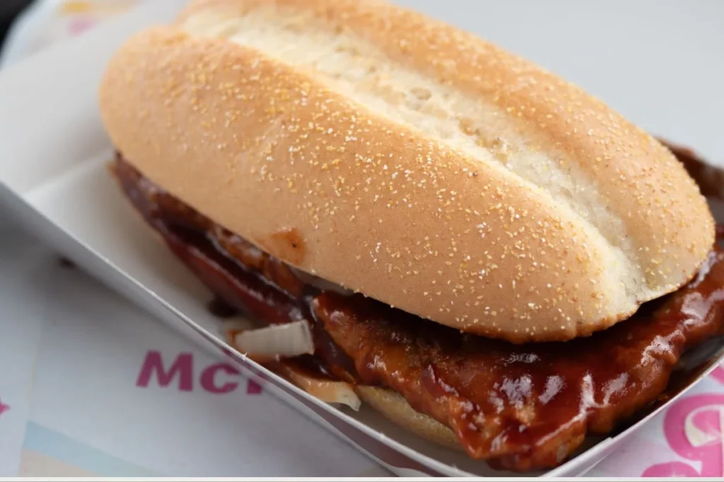 McDonald’s McRib Sandwich