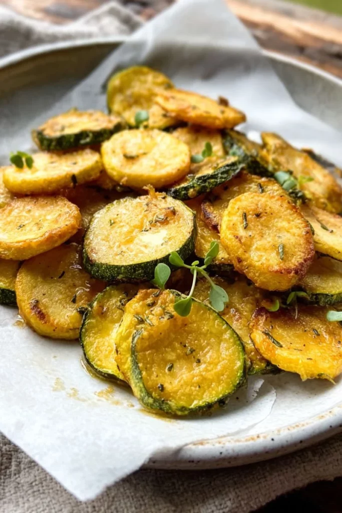 Quick Fried Squash and Zucchini Recipe