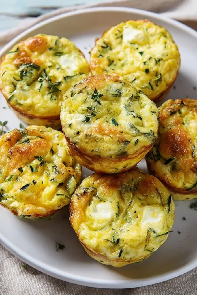 Quick Zucchini Egg Muffins