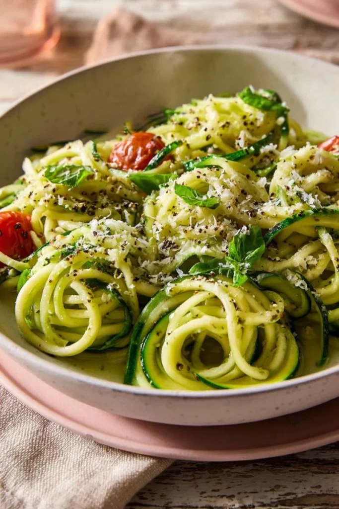 Quick Zucchini Noodles in 10 Minutes