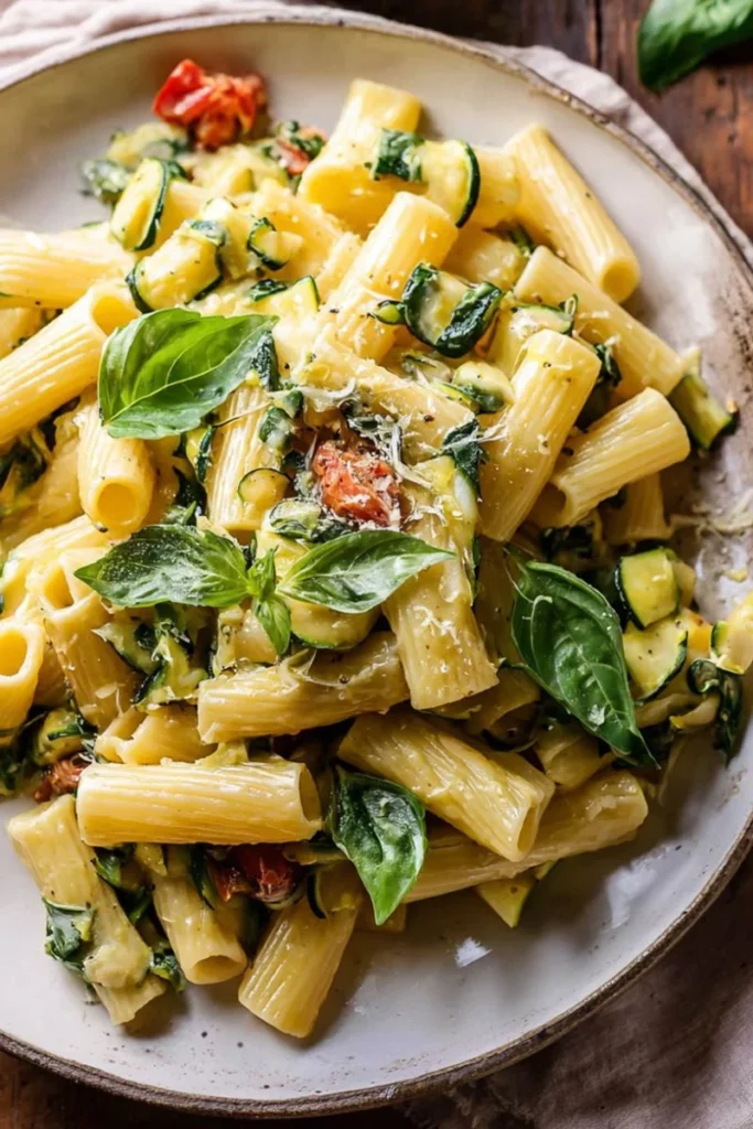 Quick and Healthy Zucchini Pasta