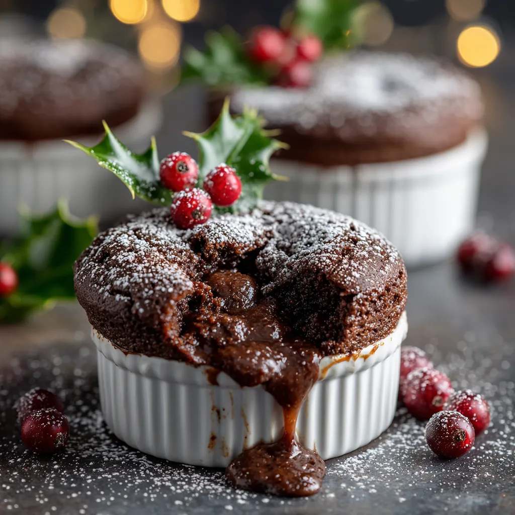 Molten Chocolate Lava Cakes