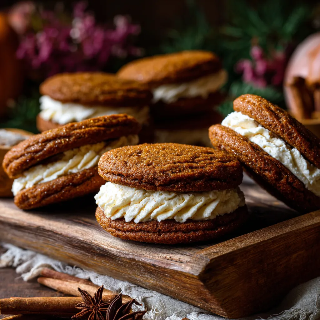vegan christmas cookies vegan ginger molasses sandwich cookies with cream filling