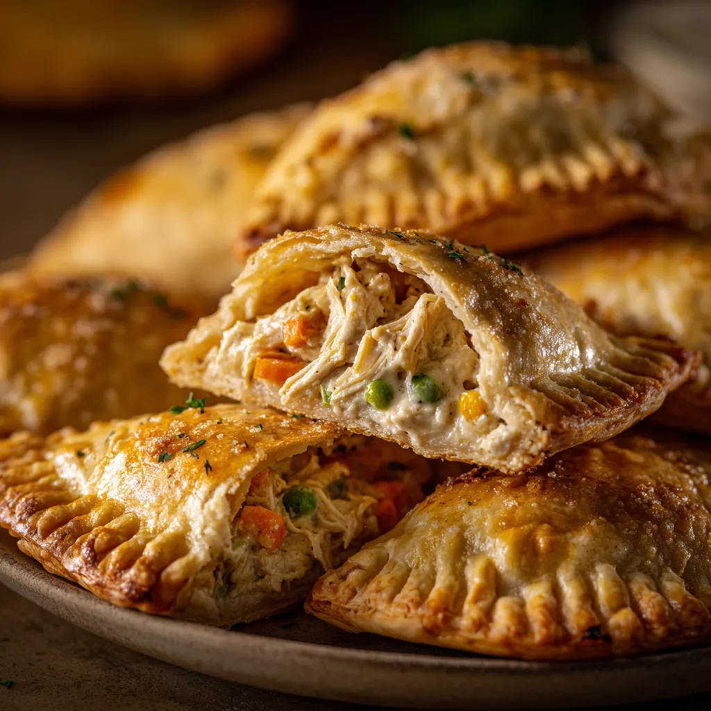 Air Fryer Chicken & Dumpling Hand Pies