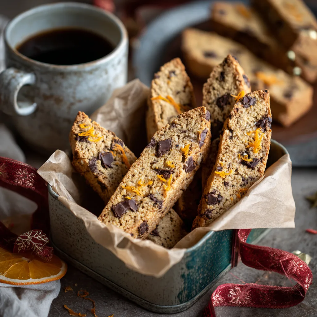 vegan christmas cookies vegan chocolate orange biscotti for holiday gifting