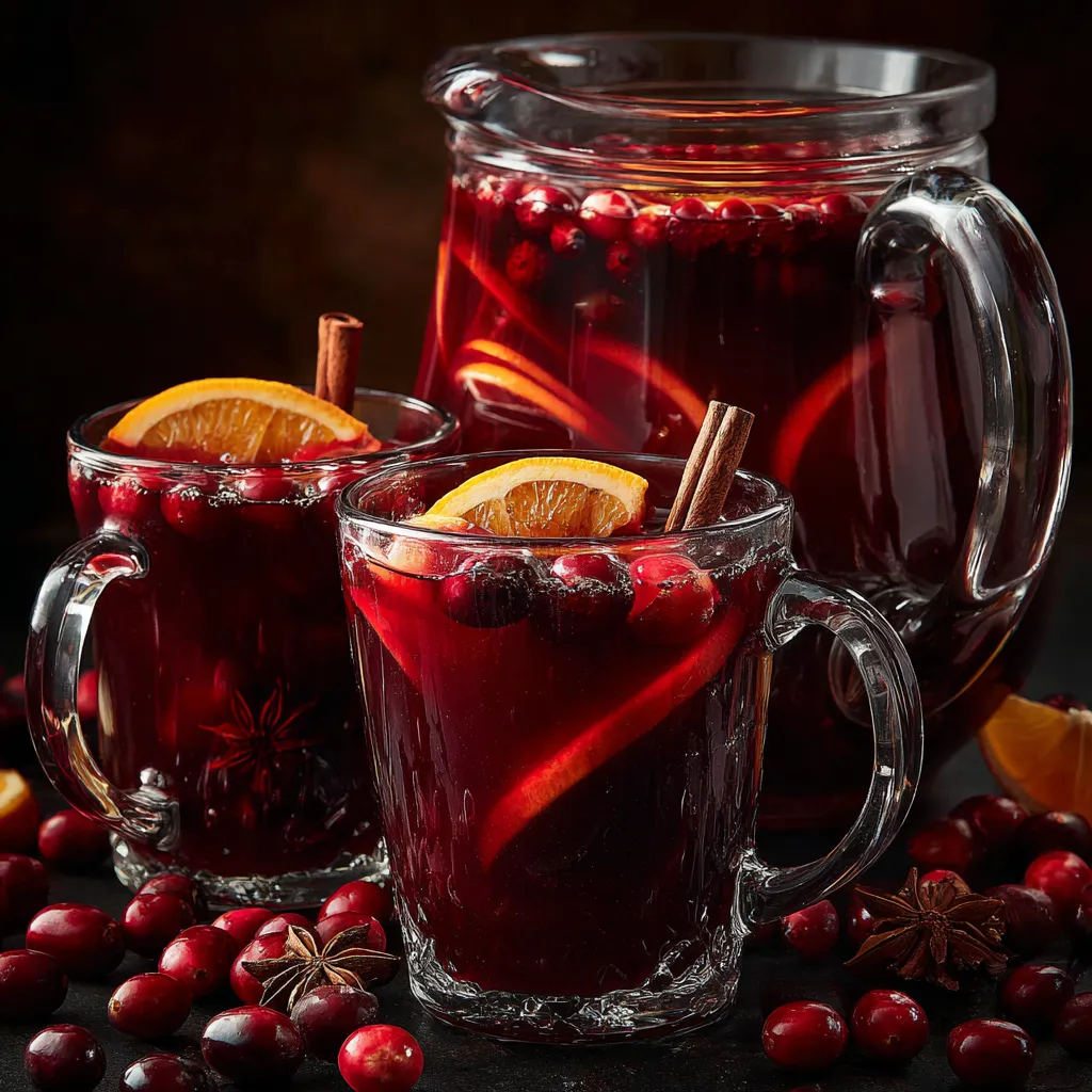 Cranberry Apple Cider Punch for the Holidays