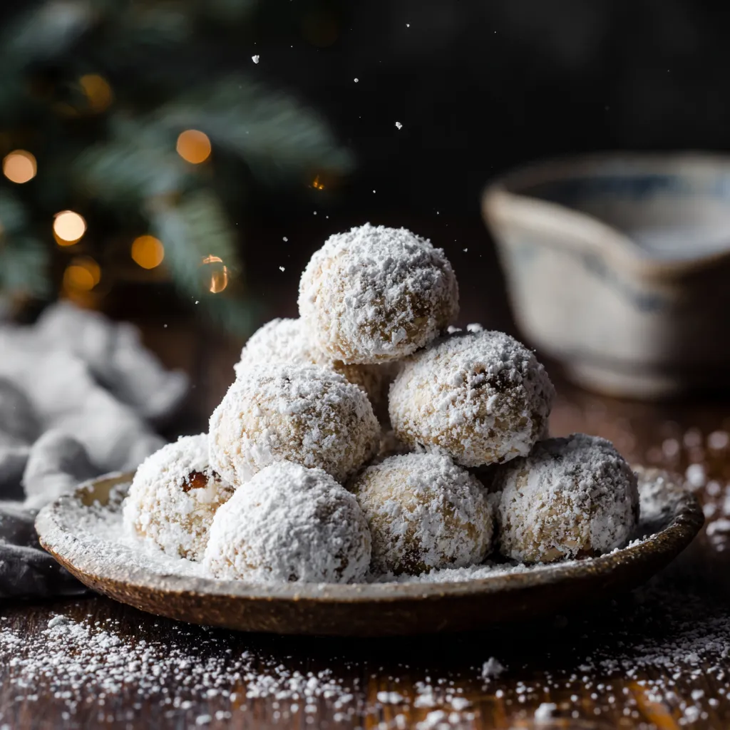 vegan christmas cookies vegan almond snowball cookies rolled in powdered sugar
