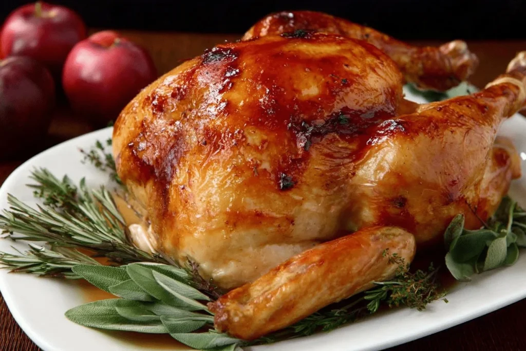 Alton Browns Classic Brined And Roasted Turkey Featured Image