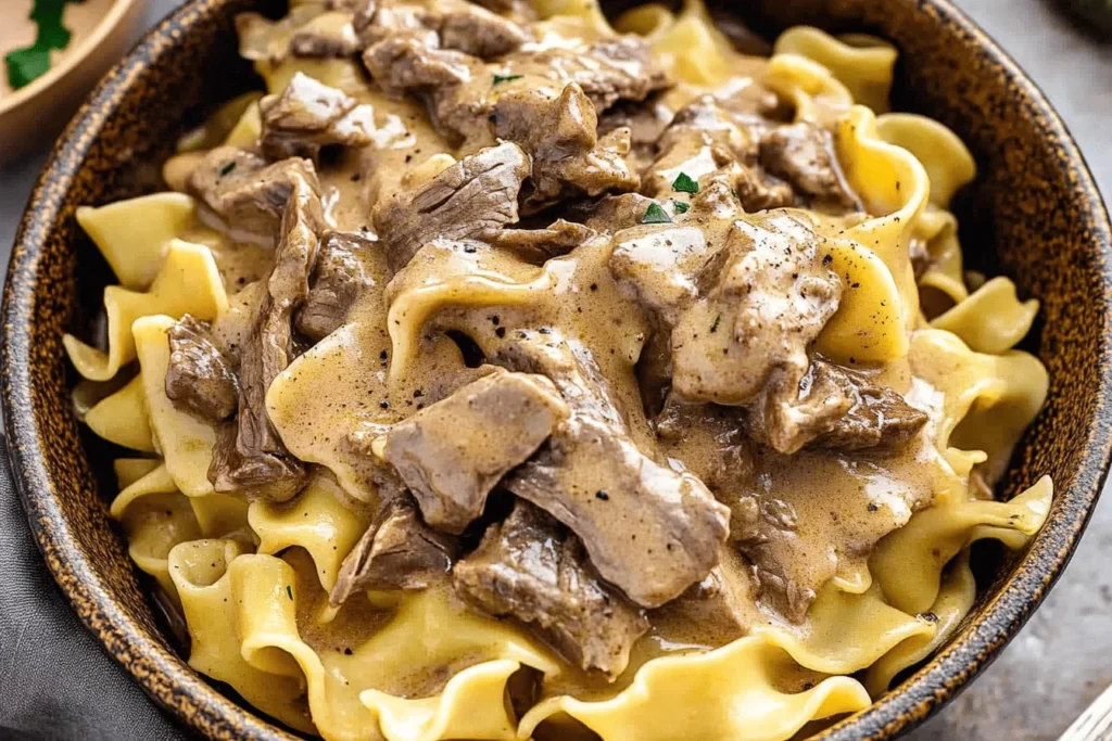 Beef Stroganoff Without Mushrooms Recipe