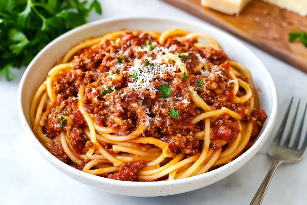 Bobby Flay Pasta Bolognese Recipe