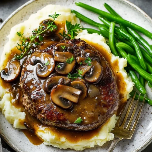 Bobby Flay Salisbury Steak At Home