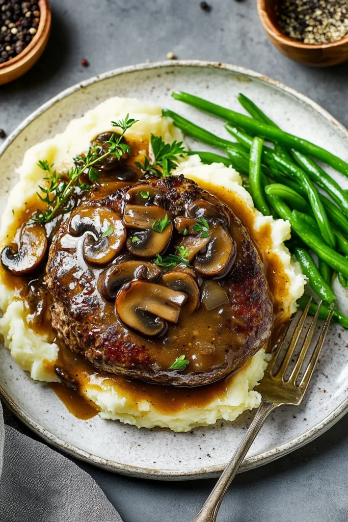 Bobby Flay Salisbury Steak At Home
