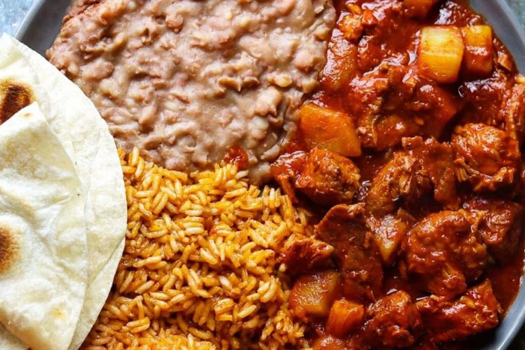 Carne Con Chile Rojo