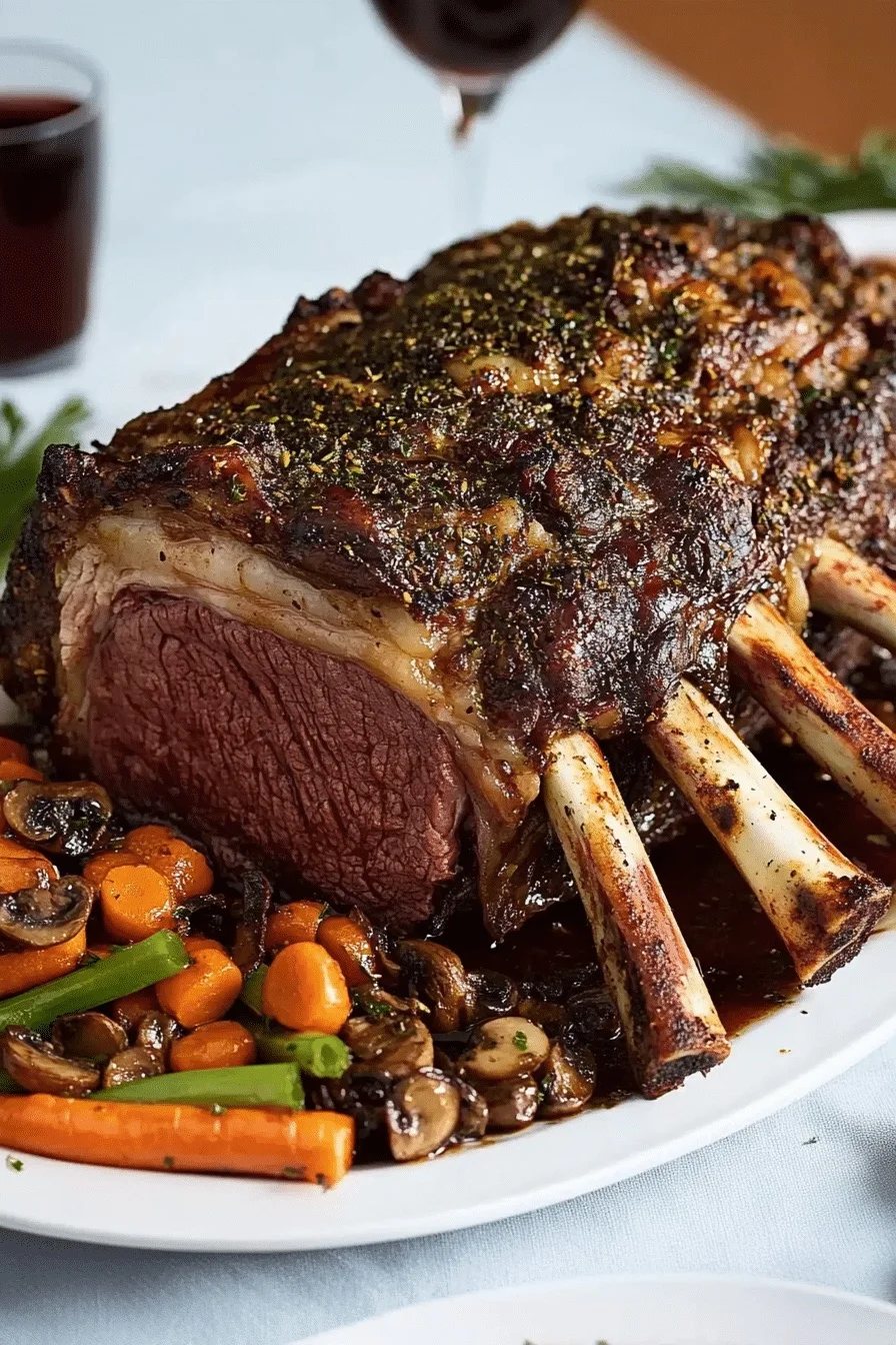 Easy Bobby Flay Standing Rib Roast At Home