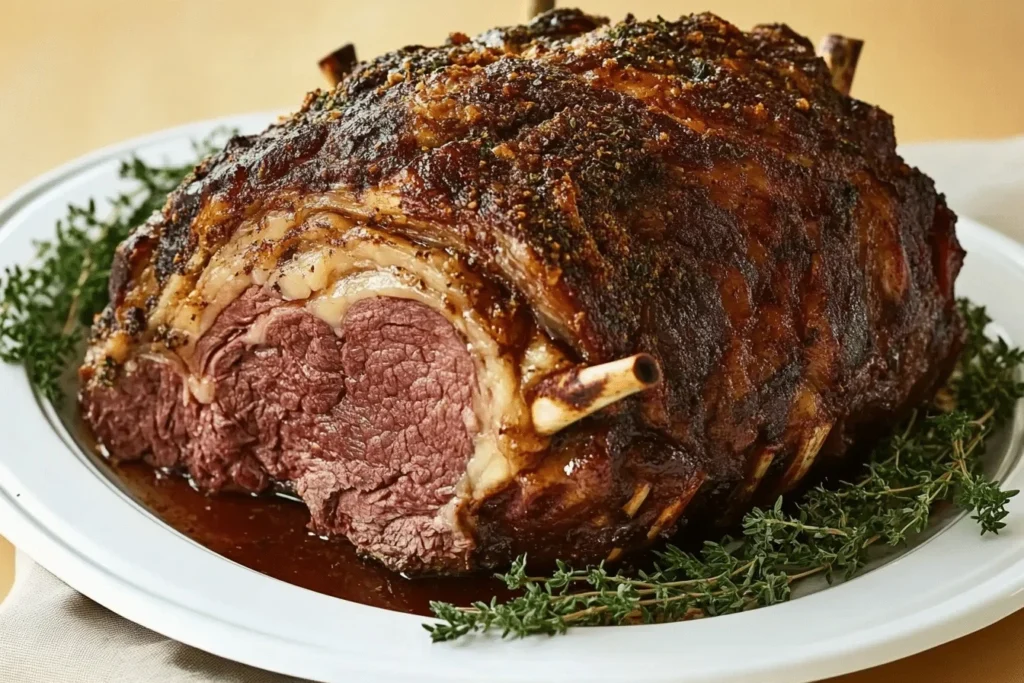 Easy Bobby Flay Standing Rib Roast Recipe