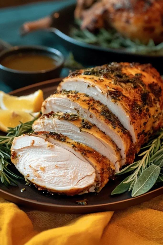 Gordon Ramsay Turkey Breast Served