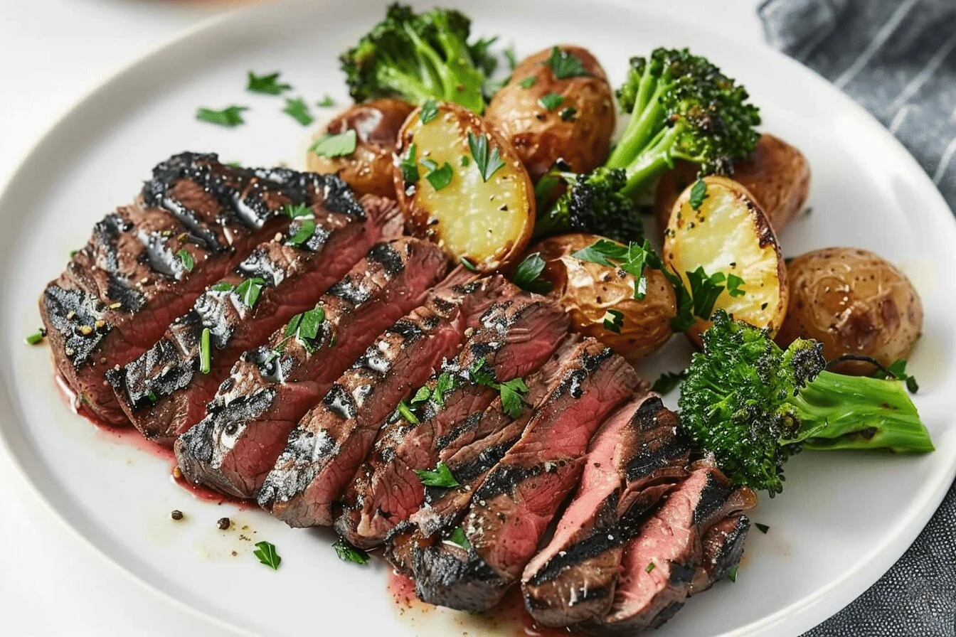 Grilled Bobby Flay Hanger Steak Recipe
