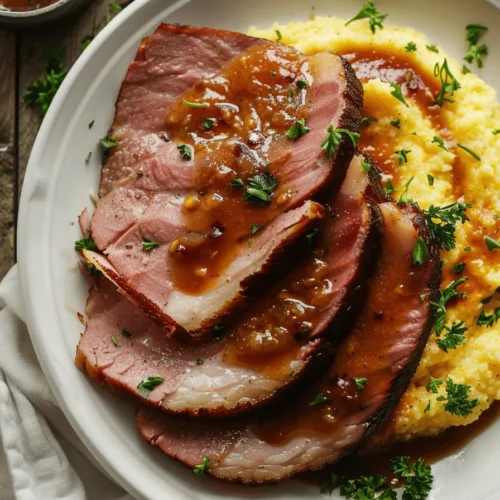Healthy Country Fried Ham Recipe