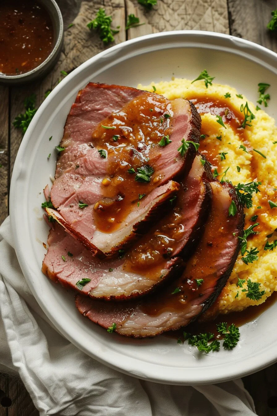 Healthy Country Fried Ham Recipe