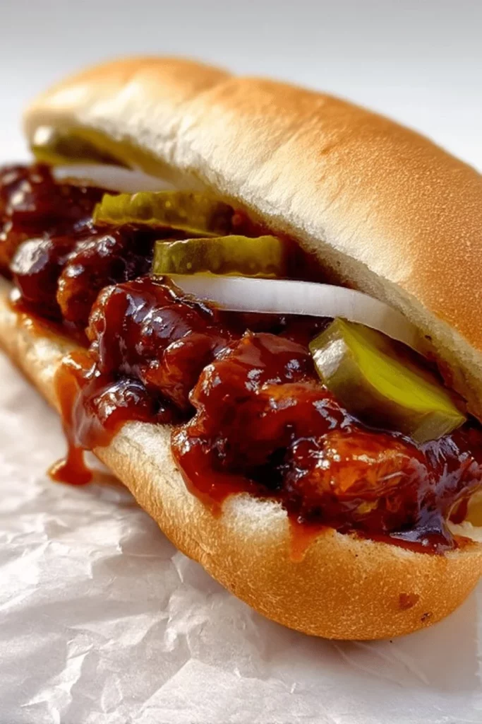 McDonalds McRib Sandwich Copycat