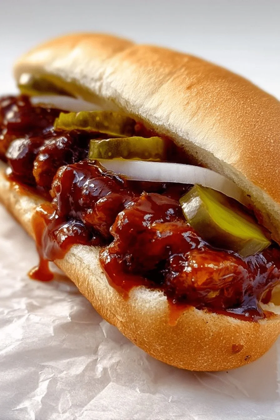 McDonalds McRib Sandwich Copycat