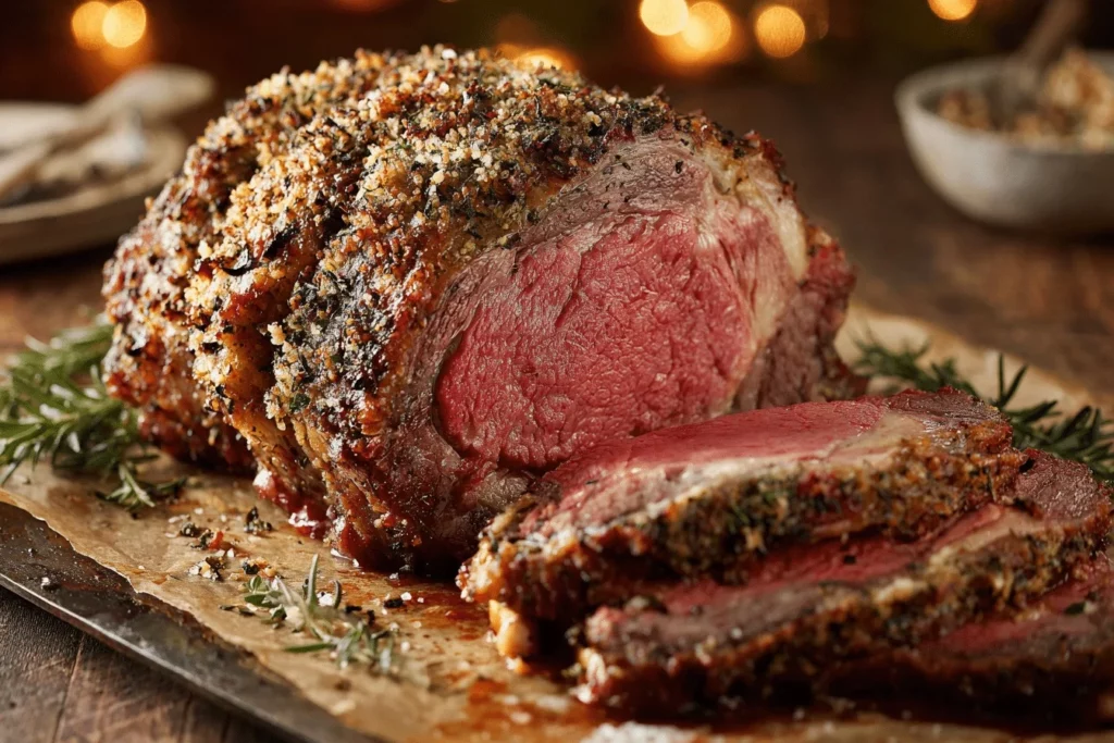 Paula Deen Foolproof Standing Rib Roast 1