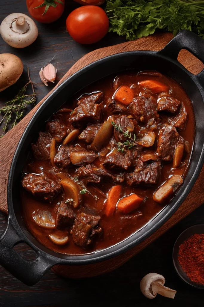 Perfect Gordon Ramsay Beef Stew Served