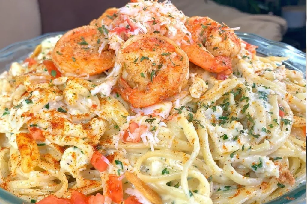 Shrimp and Crab Pasta