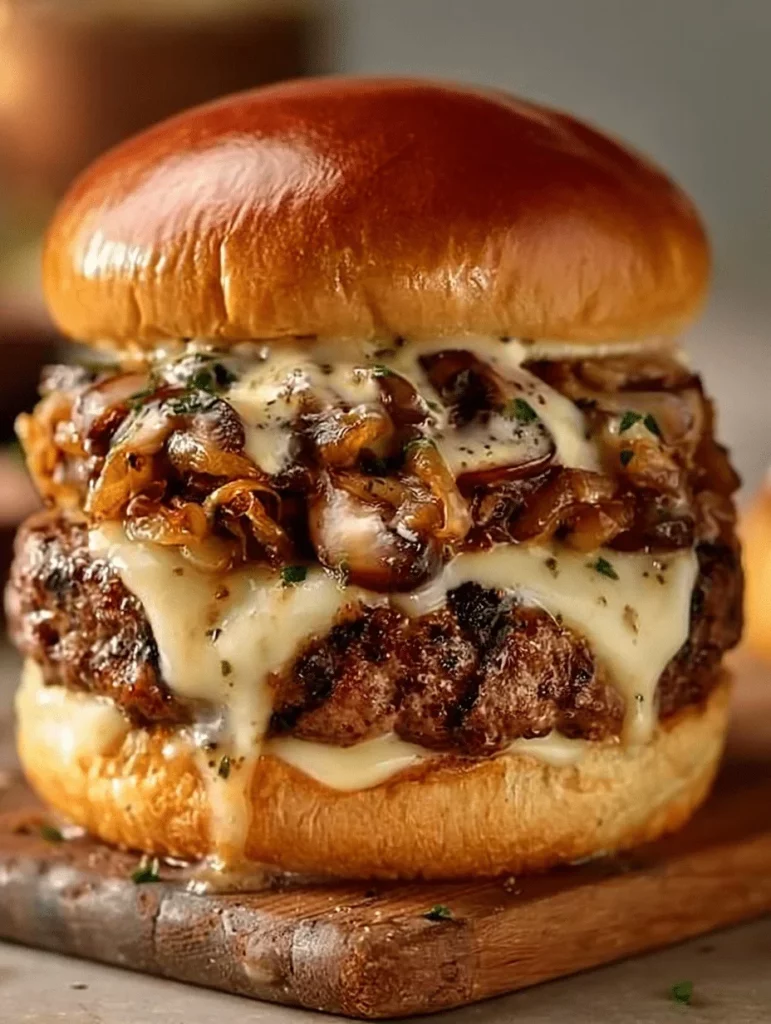 Whataburger Mushroom Swiss Burger Recipe