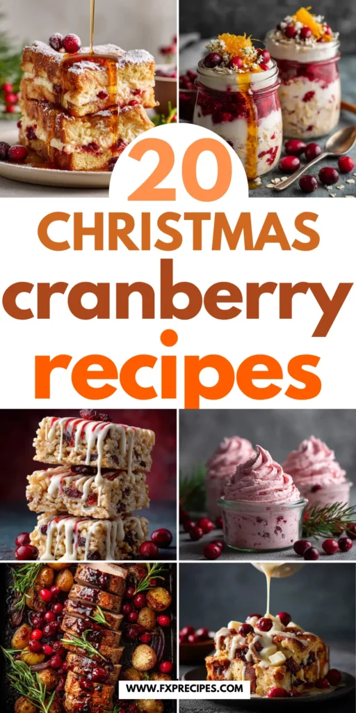 christmas cranberry recipes