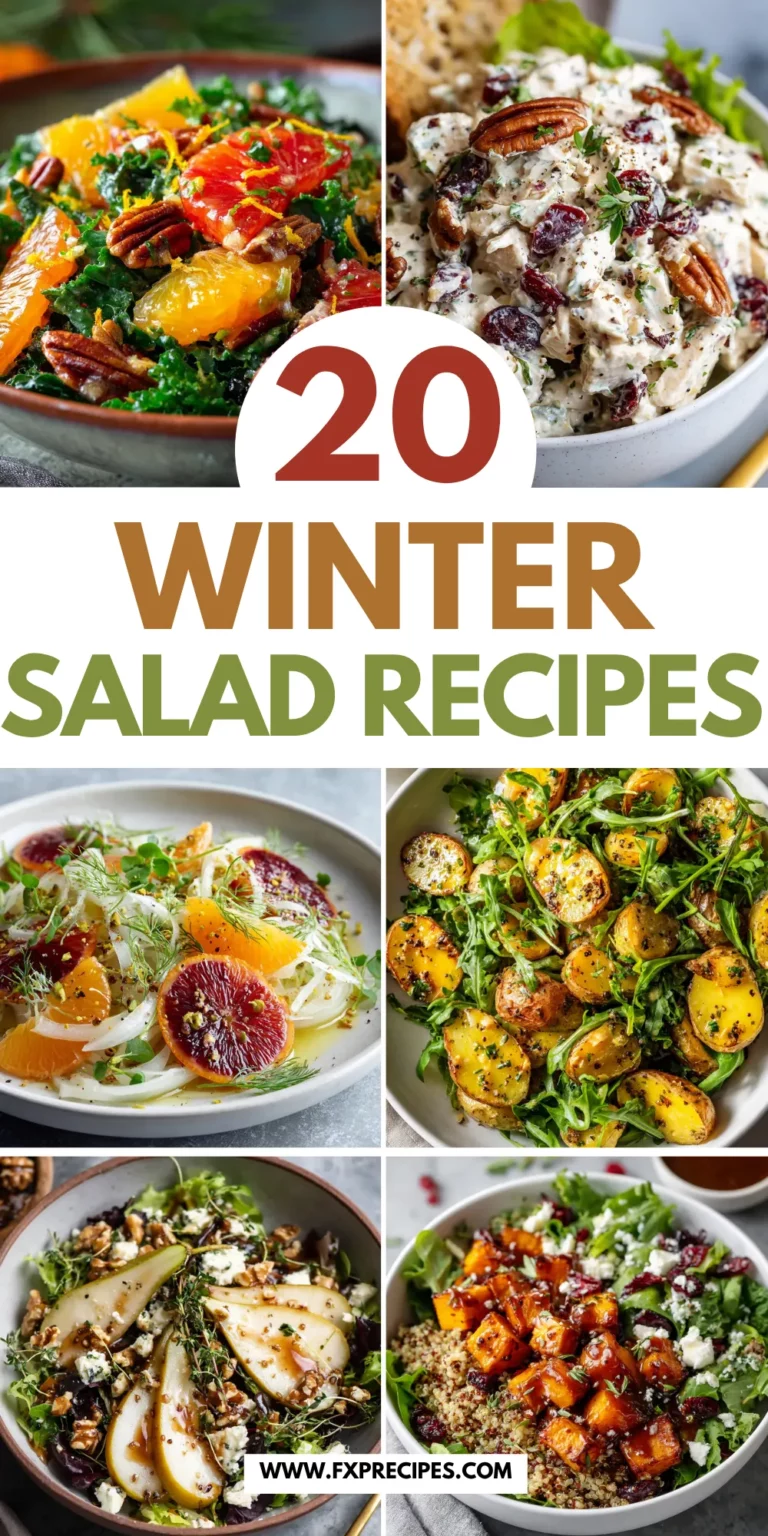 20 Fresh, Cozy, and Family-Approved Winter Salad Recipes