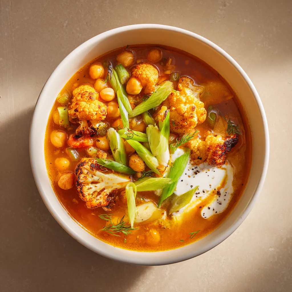 low calorie crockpot meals crockpot buffalo cauliflower and chickpea chili