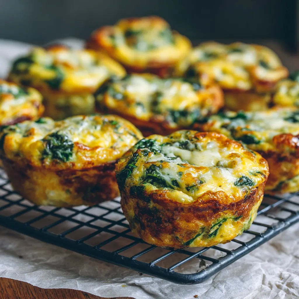 low carb breakfast ideas cheesy egg muffin cups with hidden veggies