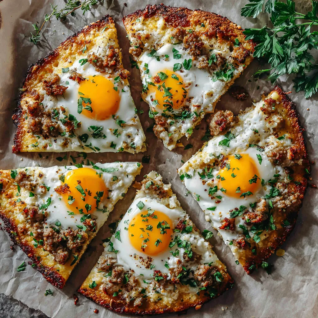 low carb breakfast ideas low carb breakfast pizza with cauliflower crust