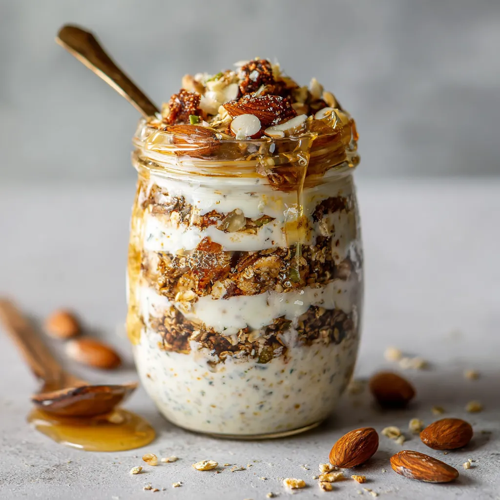 low carb breakfast ideas greek yogurt parfaits with nut crunch layers