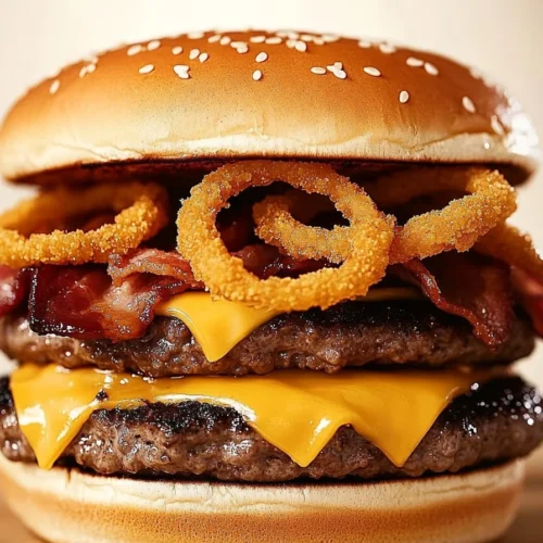 Burger King Rodeo Burger At Home